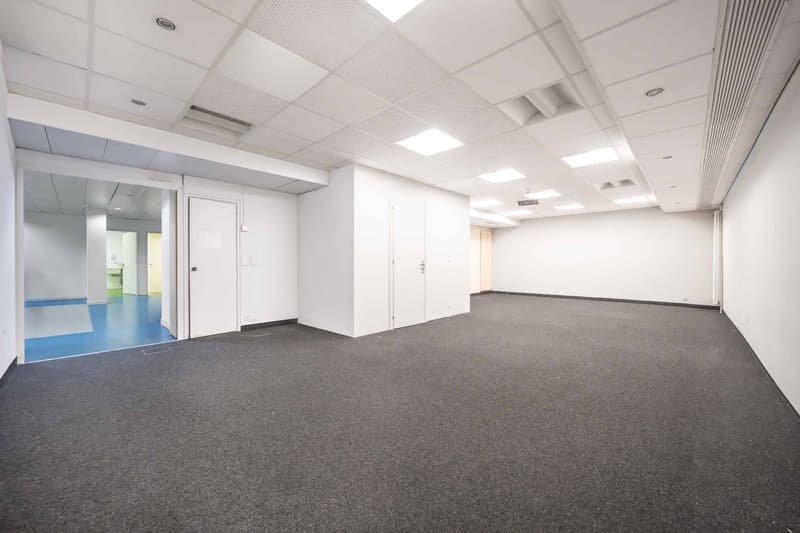 Lausanne-Ouchy - surface mixte de plain-pieds pour espace yoga, physiothérapie (2)
