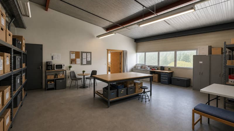 Fläche für Atelier-Showroom ideal in der Peripherie von Bussigny gelegen (3)