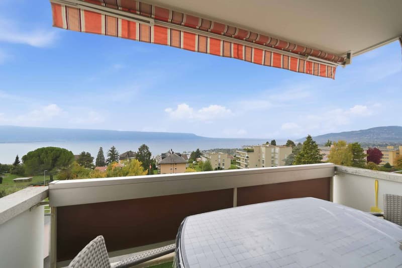 Charmant appartement meublé avec balcon et vue sur le lac (1)