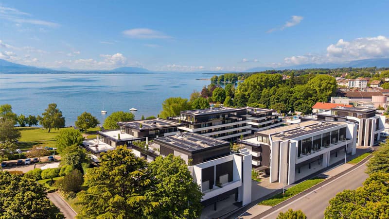 Eleganza contemporanea e giardino privato, a due passi dal lago (2)