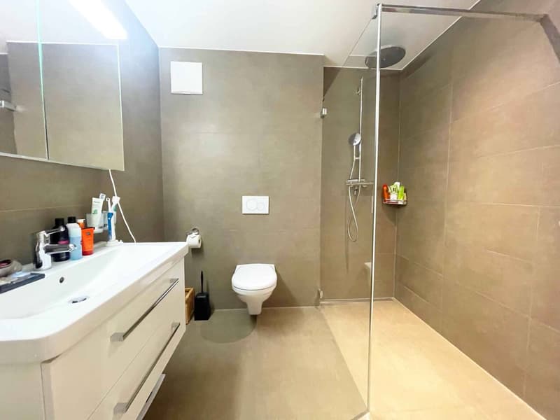Appartamento 4.5 locali di alta qualità a Lonay, calmo, balcone e vista sul lago (9)