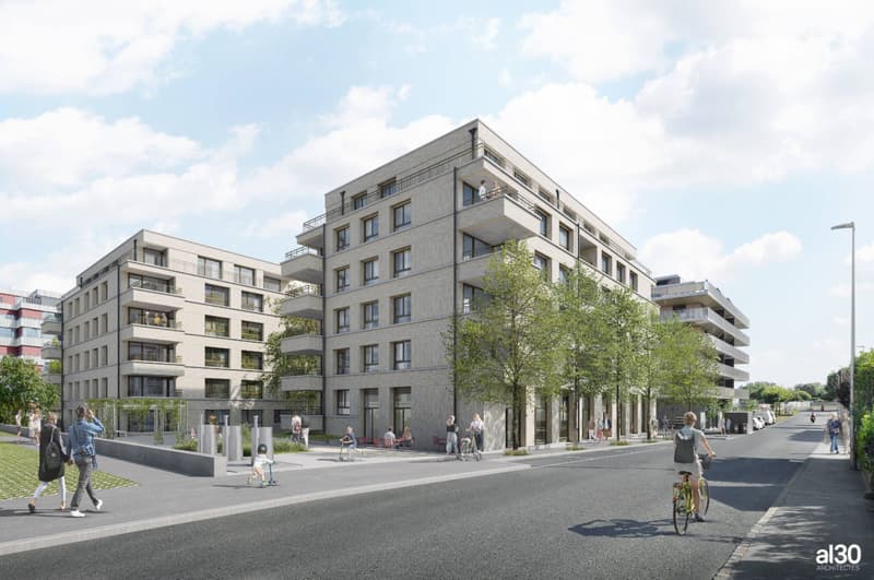 Arcade commerciale neuve au cur d'un quartier en plein essor à Gland (1)