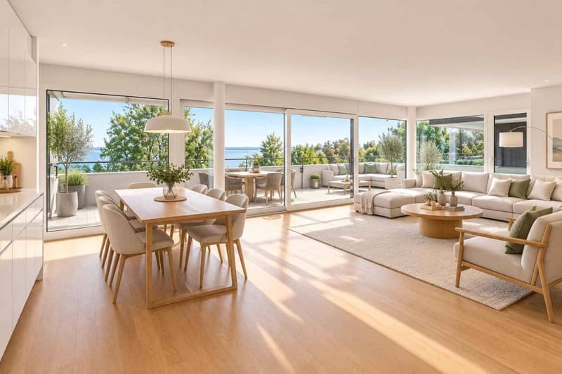 Magnifique appartement neuf de 4,5 pièces avec grand balcon et splendide vue! (1)