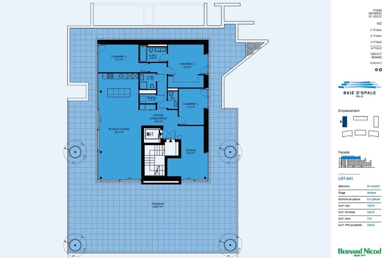 Magnifique attique neuf de 5.5 pièces Rooftop exclusif à 360 (12)