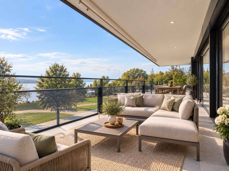 Appartement d'exception face au lac 5.5 pièces avec spacieuse terrasse (2)