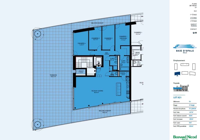 Appartement d'exception face au lac 5.5 pièces avec spacieuse terrasse (8)