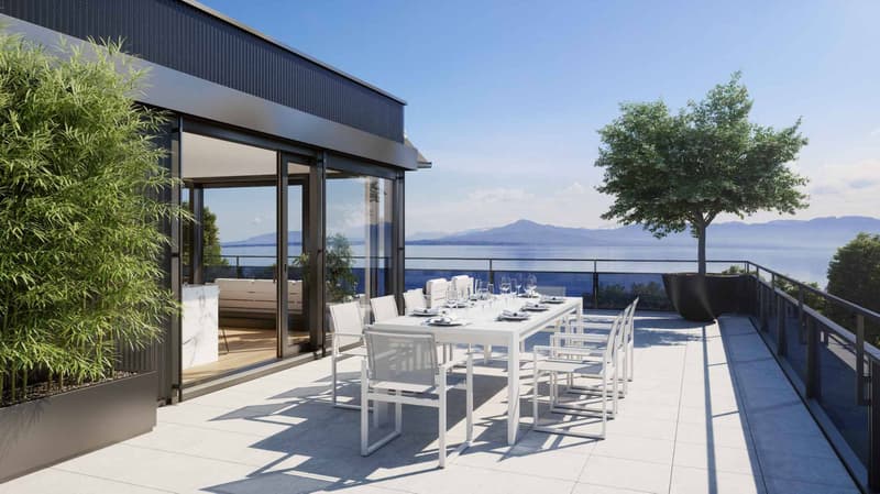 Magnifique attique neuf de 5.5 pièces Rooftop exclusif à 360 (3)