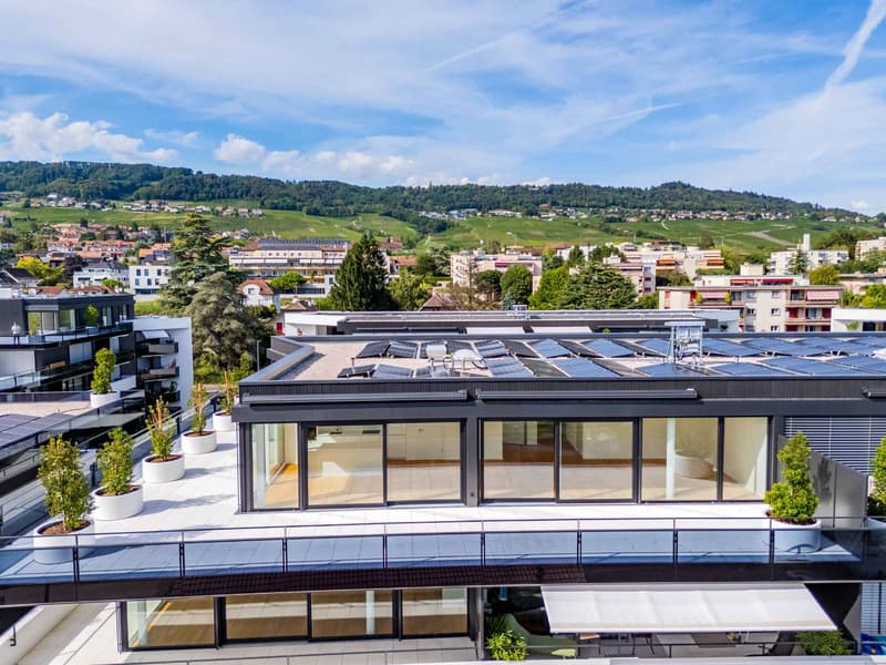 Magnifique attique neuf de 5.5 pièces Rooftop exclusif à 360 (6)