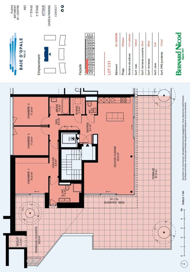 Magnifique attique neuf de 4.5 pièces Rooftop exclusif (8)