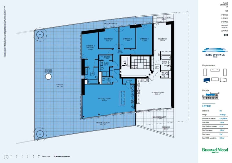 Magnifique attique neuf de 5.5 pièces Rooftop exclusif à 360 (8)