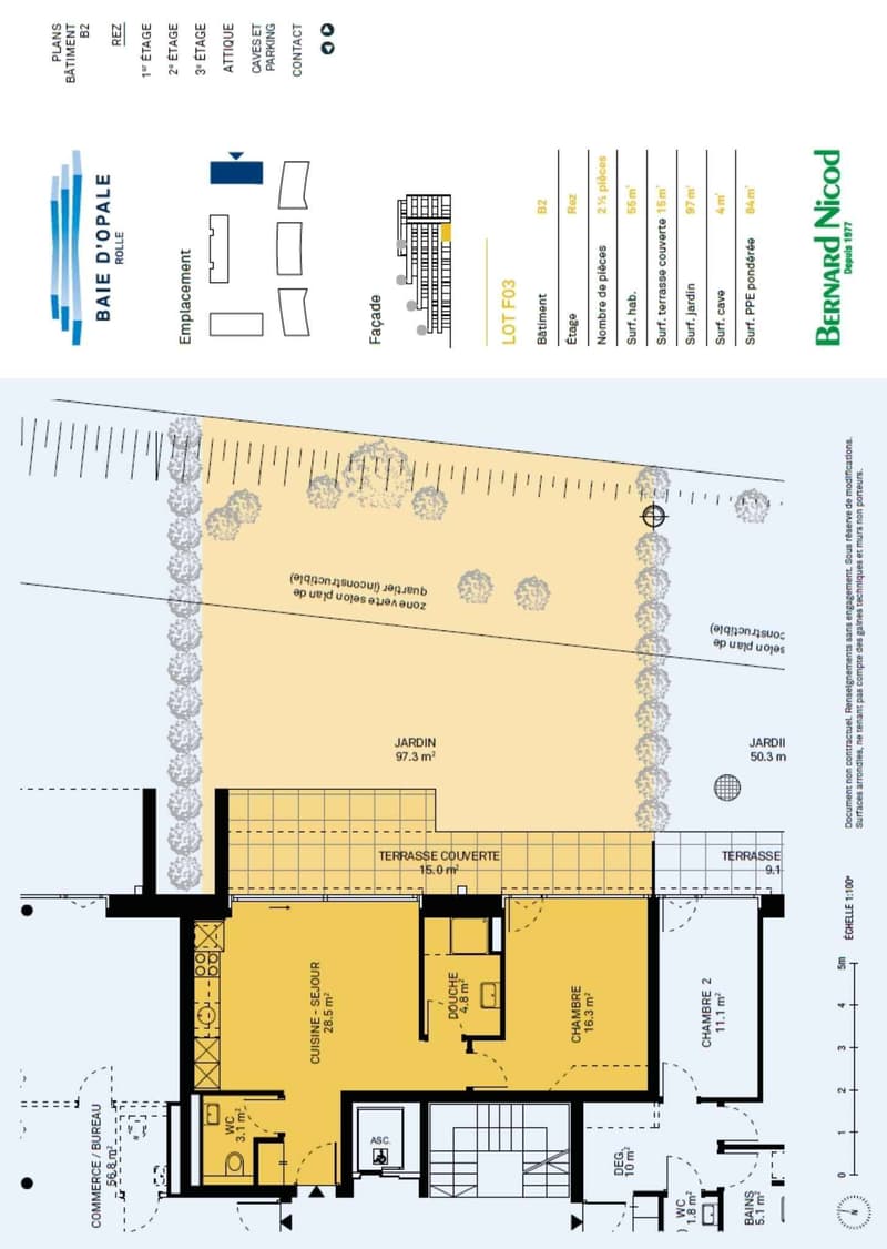 Appartement den 2,5 pièces neuf avec terrasse et jardin (7)