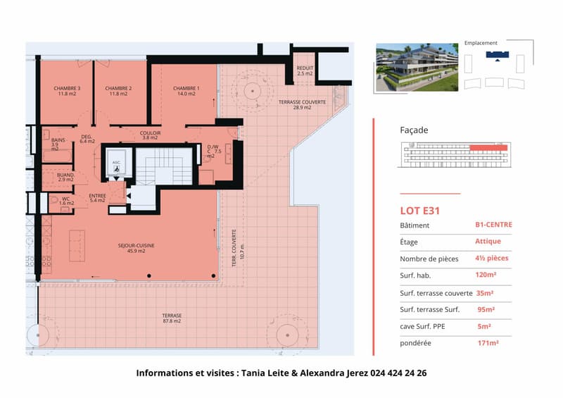 Attico nuovo di 4.5 locali con terrazza sul tetto (12)