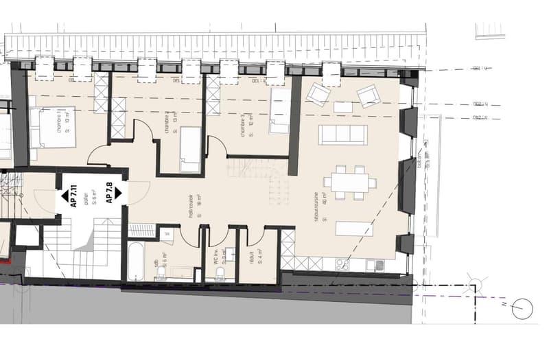 Nuova promozione: solo 2 lotti disponibili! Duplex di 5,5 locali con balconi (9)