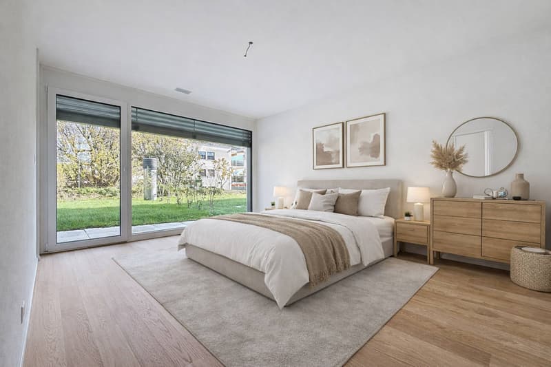 Neue 2.5-Zimmer-Wohnung mit Terrasse und Garten (3)