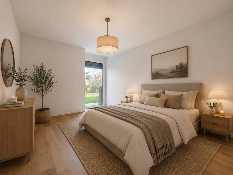 Appartement neuf de 3.5 pièces avec terrasses et jardins (4)