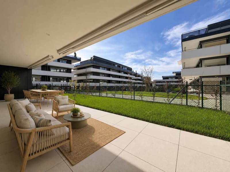 Appartement neuf de 3.5 pièces avec terrasses et jardins (7)