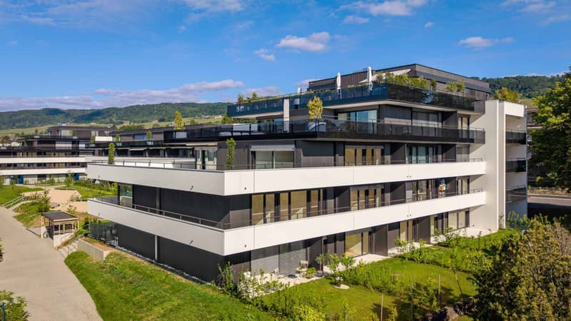 Appartamento nuovo di 3.5 locali con terrazze e giardini (11)