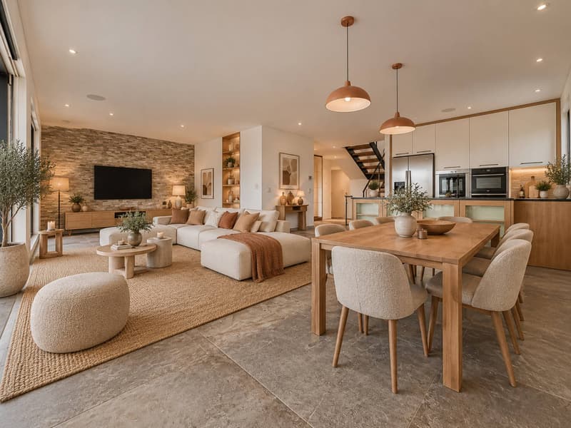 Duplex de 4.5 pièces avec sous-sol, jardin et vue sur le lac (1)