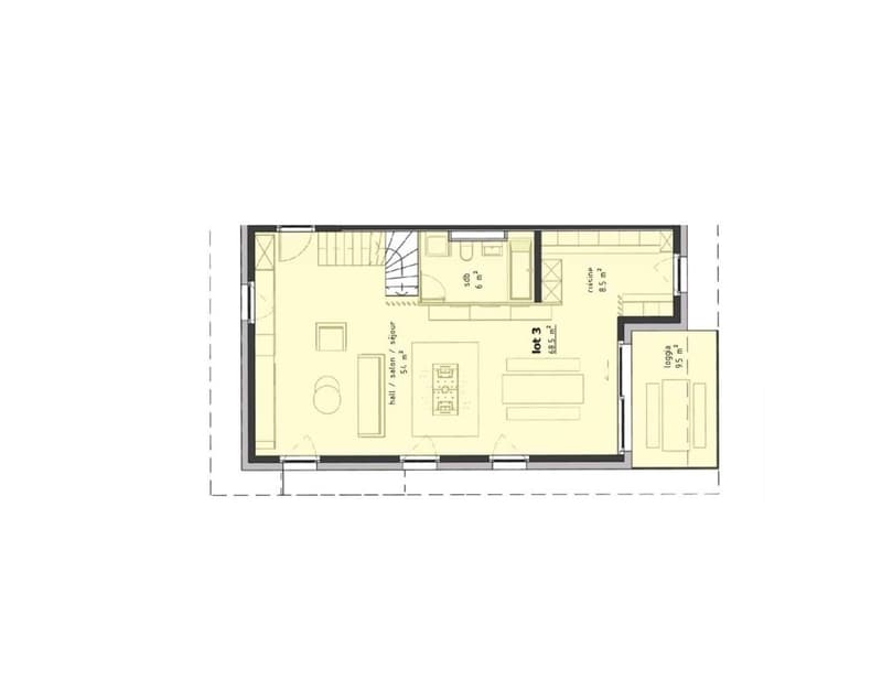 Duplex de 4.5 pièces avec balcons (9)