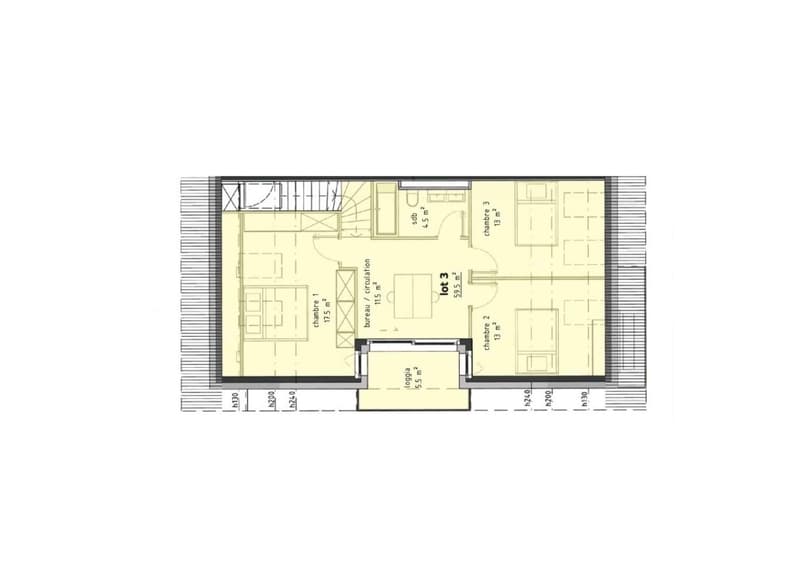 Duplex de 4.5 pièces avec balcons (10)