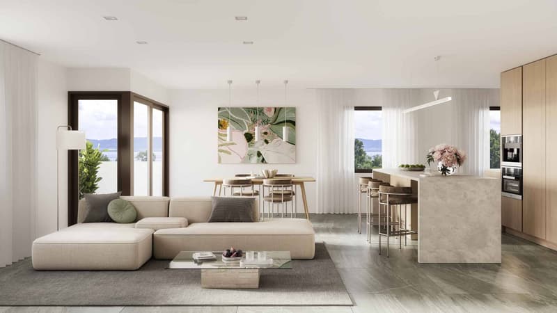 Duplex di 4.5 locali con balconi (2)