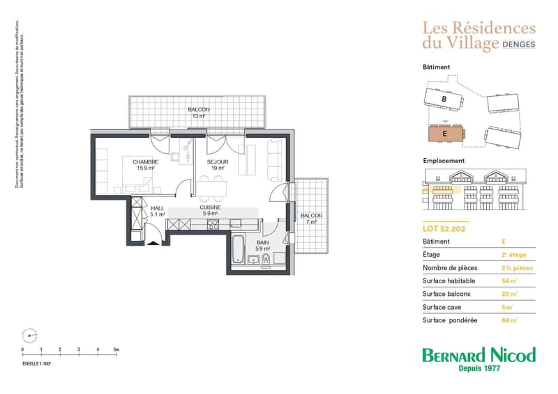 Nouvelle promotion : Appartement de 2.5 pièces avec balcons (9)