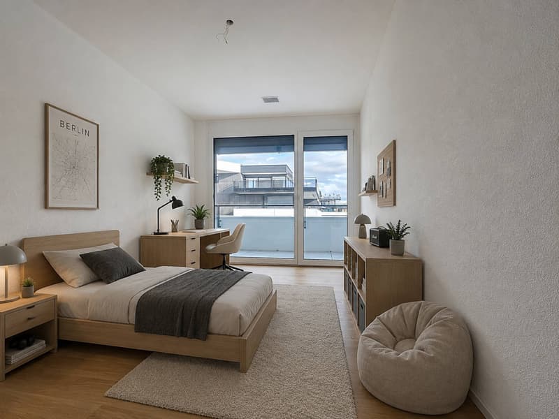 New 4.5-room apartment with covered balconies (5)