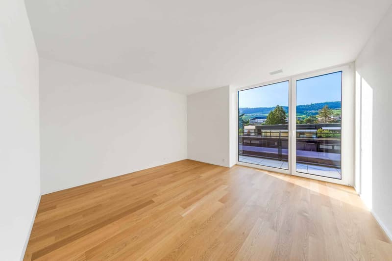UNIQUE! Attique de 5.5 pièces de 180m2 bénéficiant d'un rooftop terrasse de 168m2 avec vue panoramique sur le lac et les Alpes (5)