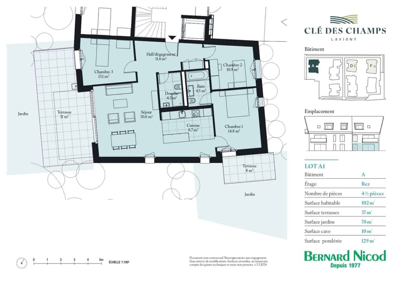 Neue Promotion: 4.5-Zimmer-Wohnung mit Terrasse und Garten (9)
