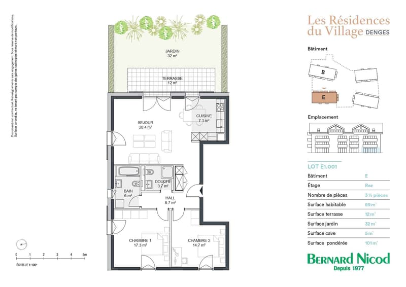 New promotion: 3.5-room apartment with terrace and garden (10)