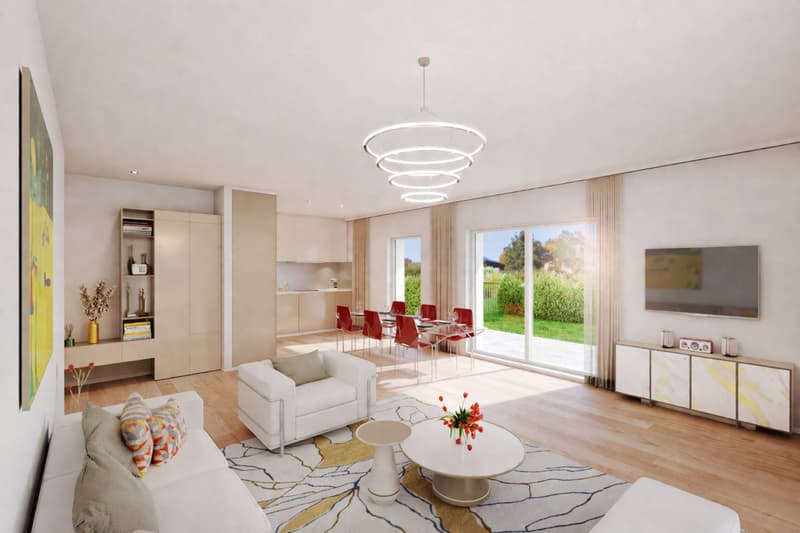 New promotion: 3.5-room apartment with terrace and garden (8)