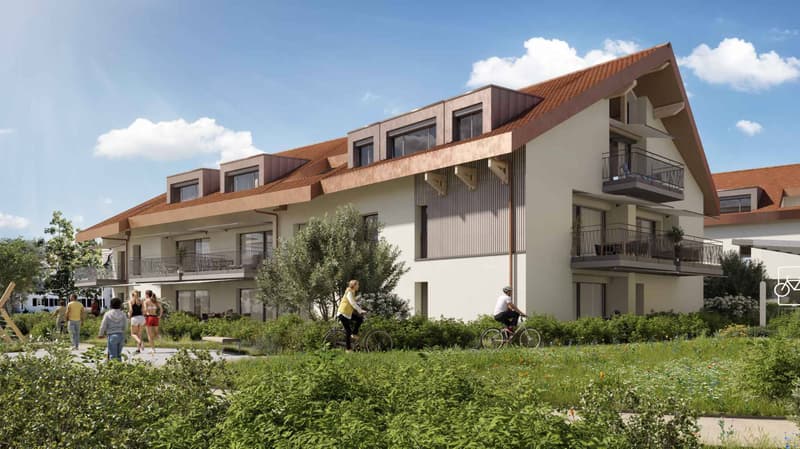 Appartement de 3.5 pièces avec terrasse et jardin (1)