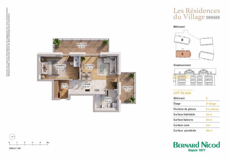 Nouvelle promotion : Appartement de 2.5 pièces avec balcons (11)