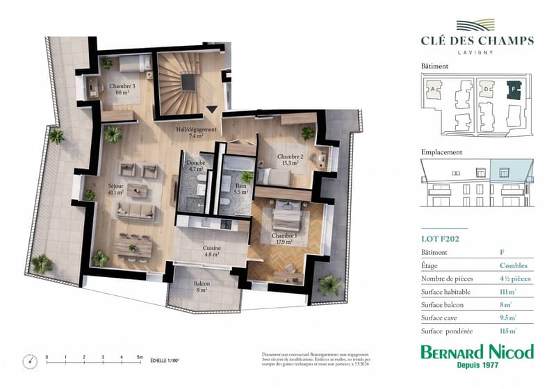 Appartement neuf de 4.5 pièces avec balcon (9)