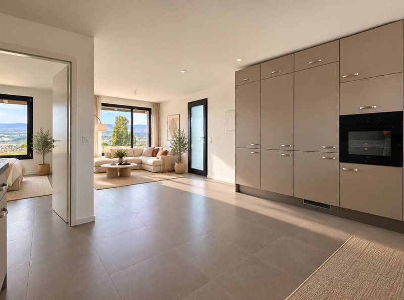 Appartement neuf de 2.5 pièces avec balcon (1)
