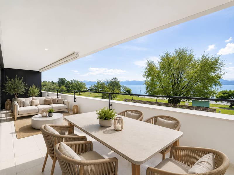 Luxueux 4.5 pièces traversant avec balcon couvert (7)