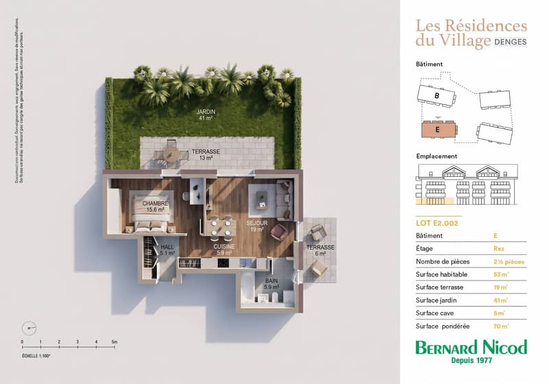 Nouvelle promotion : Appartement de 2.5 pièces avec terrasse et jardin (11)