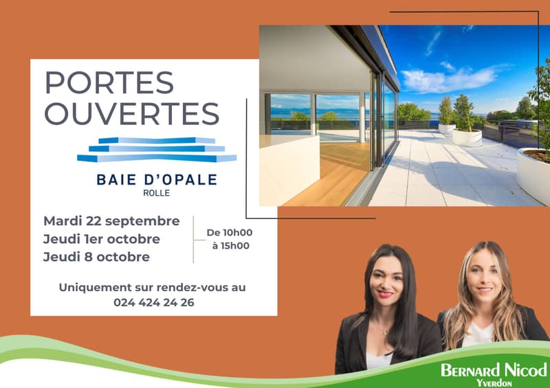 UNIQUE! Attique de 5.5 pièces de 180m2 bénéficiant d'un rooftop terrasse de 168m2 avec vue panoramique sur le lac et les Alpes (1)