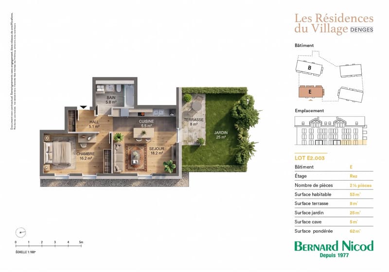 Nouvelle promotion : Appartement de 2.5 pièces avec terrasse et jardin (12)