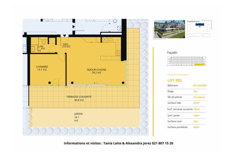 Appartement neuf de 2.5 pièces avec terrasse et jardin (13)