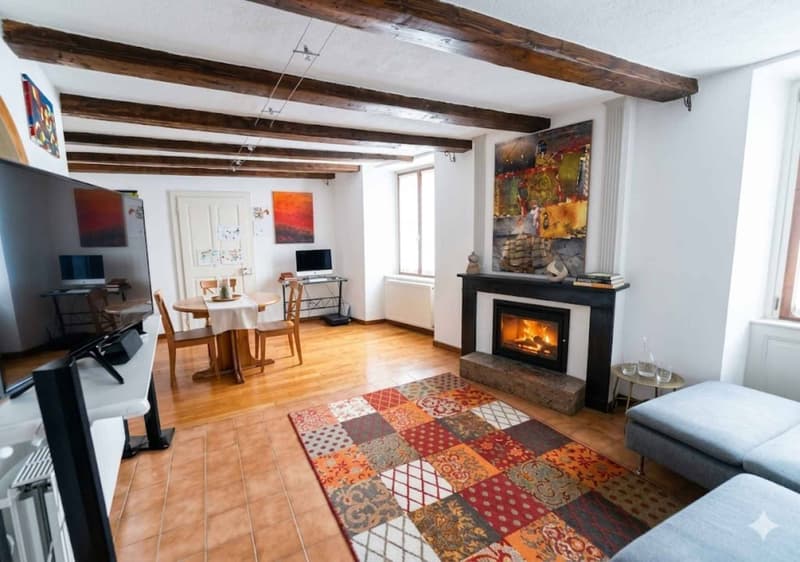 Duplex 3.5 rooms of charm - heart of St-Maurice (1)