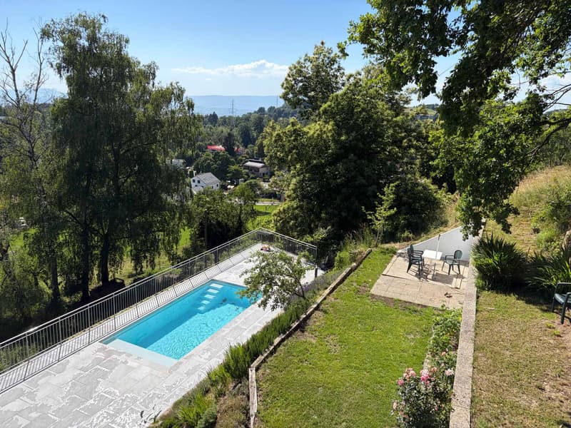 Magnifica villa con piscina a Epalinges (3)
