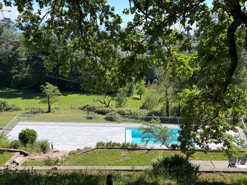 Magnifica villa con piscina a Epalinges (4)