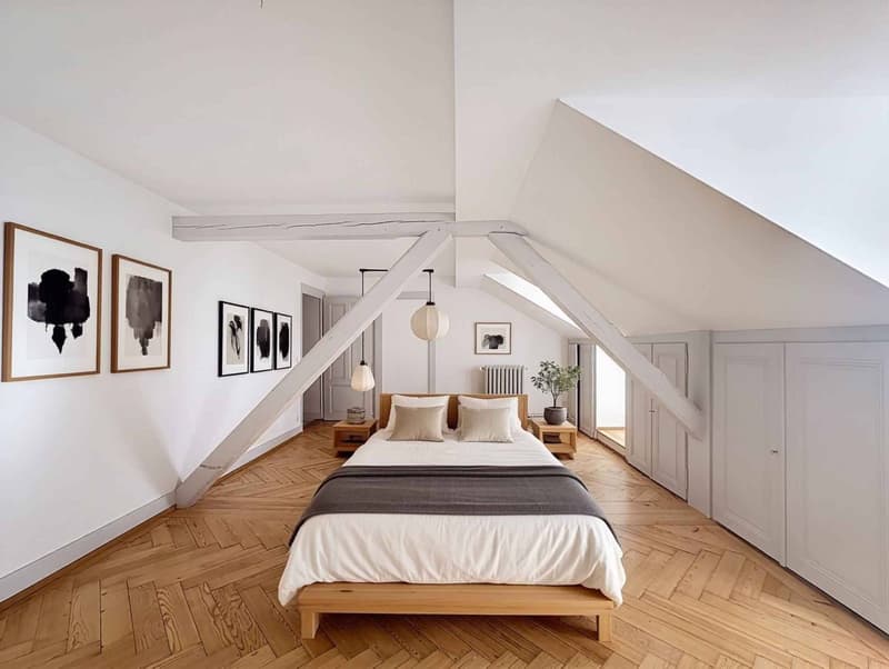 Beautiful 2.5-room apartment of 130 m2 living space - Top floor (8)