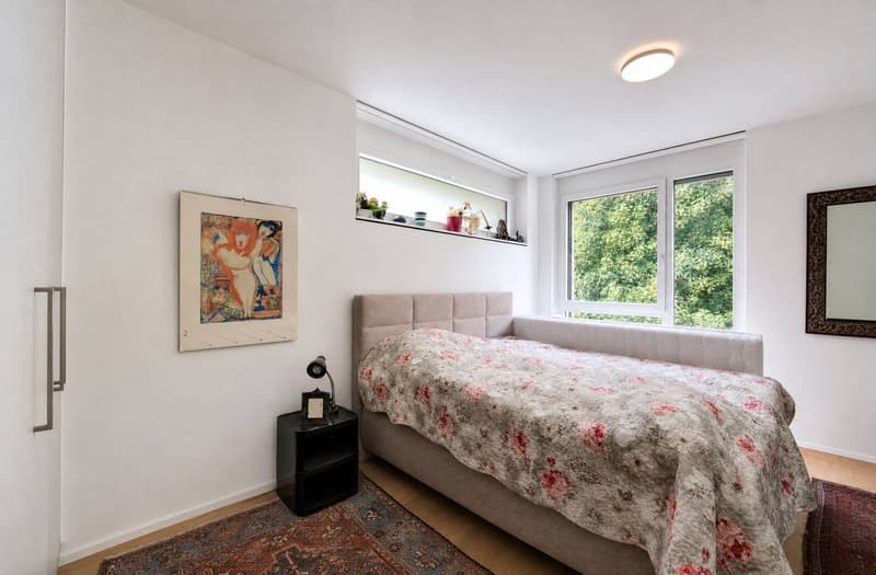 Bello appartamento recente di 3.5 locali con ampio balcone e vista sul lago (9)