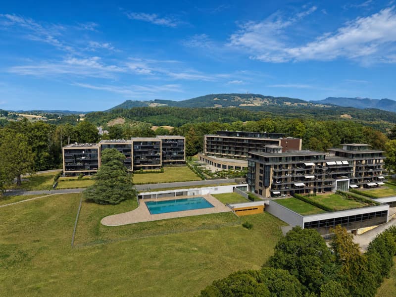 Bello appartamento recente di 3.5 locali con ampio balcone e vista sul lago (12)