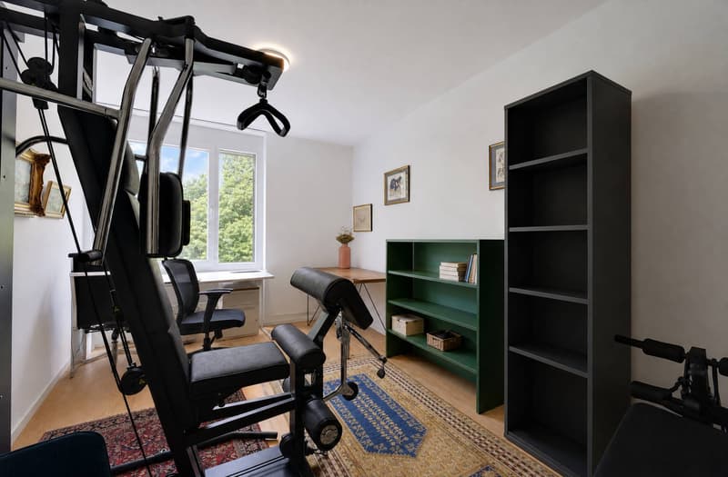 Bello appartamento recente di 3.5 locali con ampio balcone e vista sul lago (11)