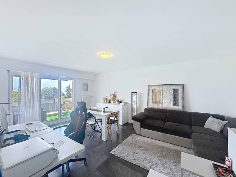 Appartement mit 1 Zimmer - 33,5 m2 mit großem Balkon und Garagenbox (5)