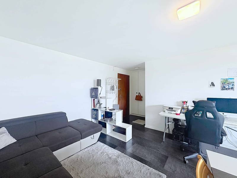 Appartement mit 1 Zimmer - 33,5 m2 mit großem Balkon und Garagenbox (7)