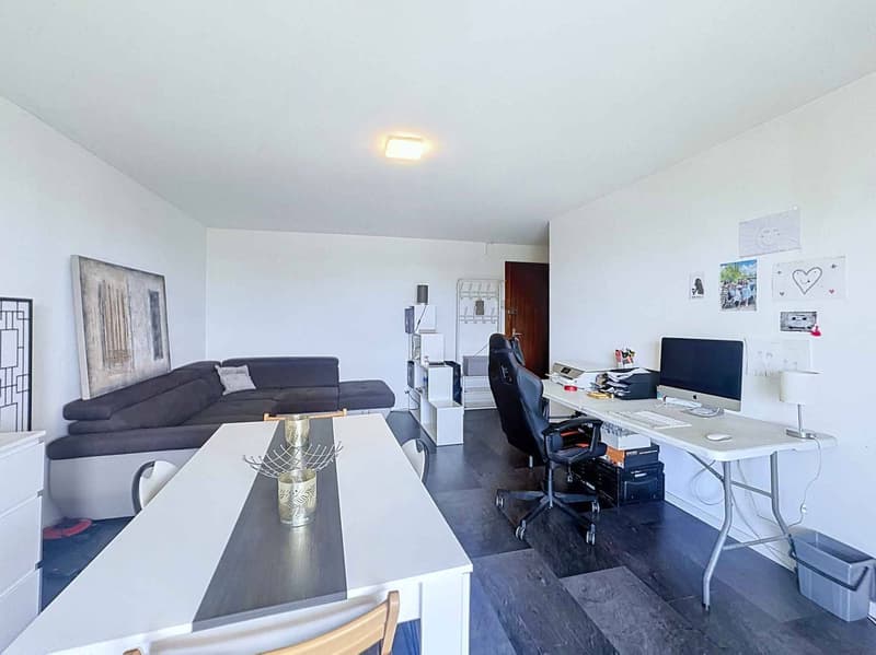 Appartement mit 1 Zimmer - 33,5 m2 mit großem Balkon und Garagenbox (6)